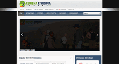 Desktop Screenshot of eurekaethiopiatours.com