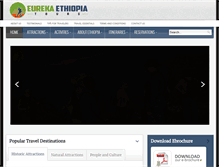 Tablet Screenshot of eurekaethiopiatours.com